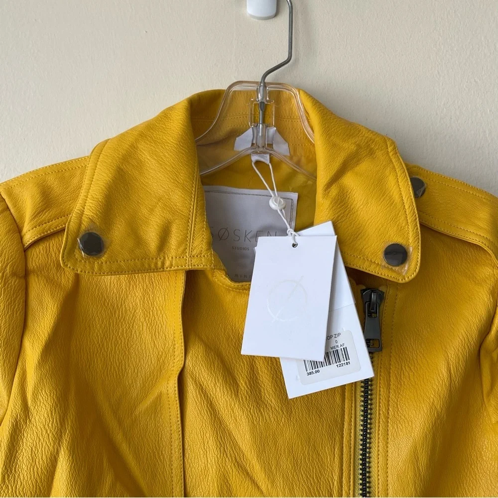 SOSKEN Jacket‎ Faux Leather Harley jacket